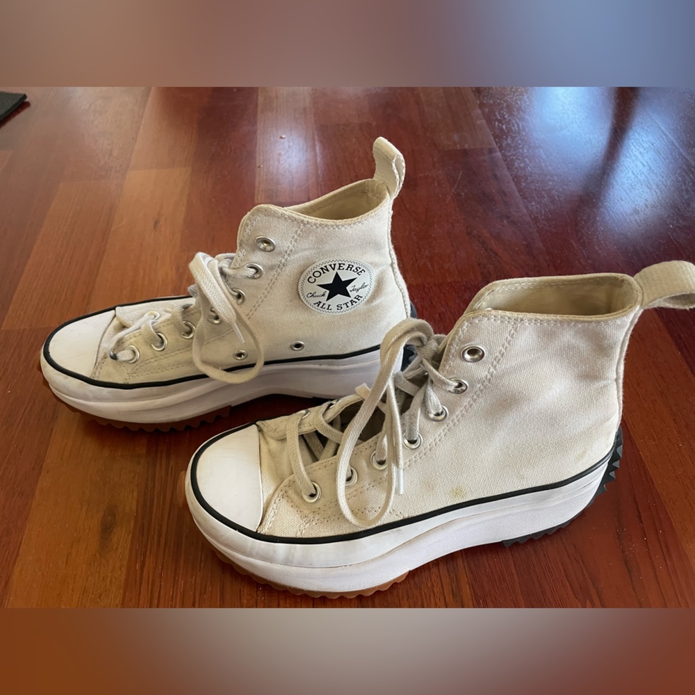 Converse high top hiking shoes! (Run star hike)